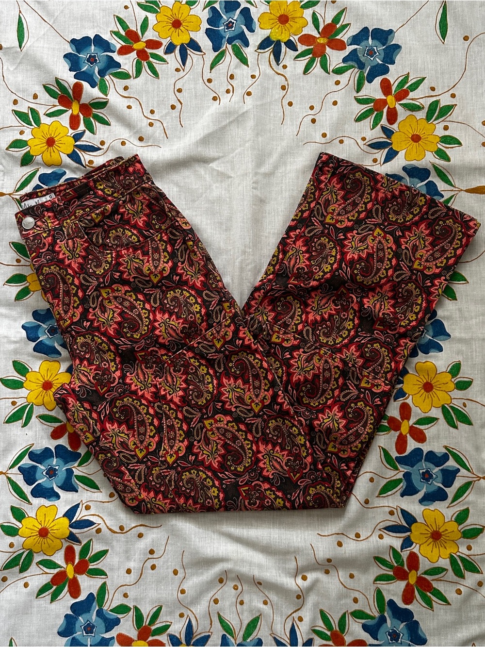 Rachel Antonoff Bruno Jean in Purr Paisley